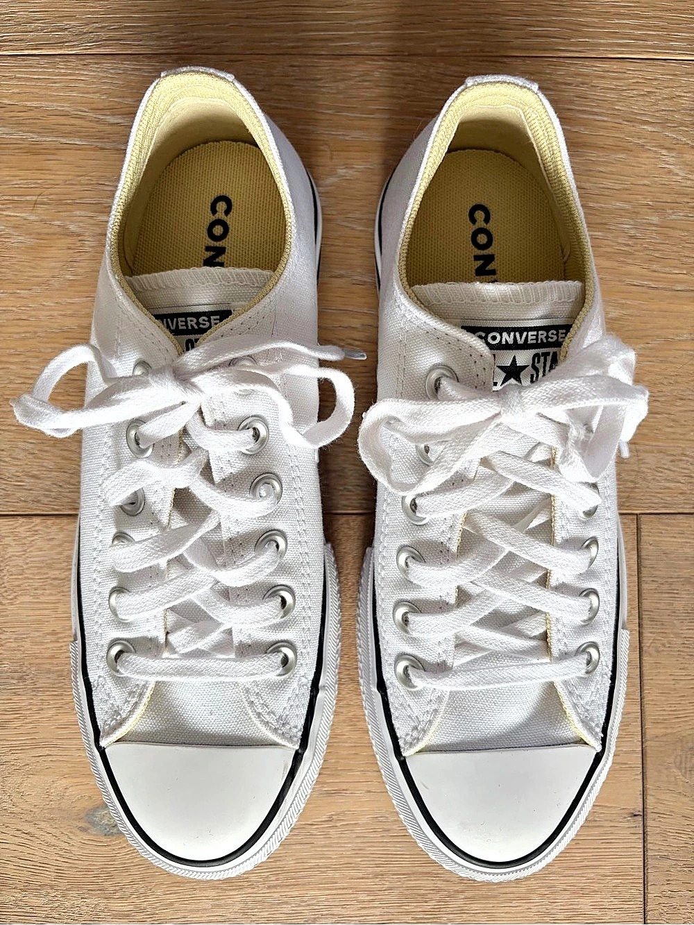 Converse Chuck Taylor All Star Move Platform Low Top White US 6 *worn once*